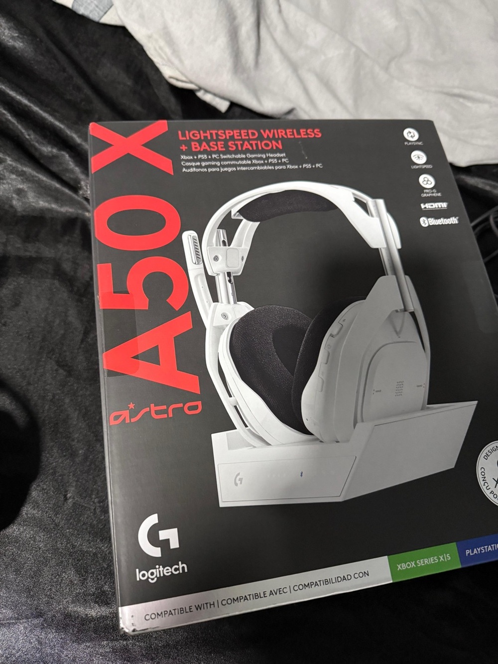 Logitech ASTRO A50 Wireless Gaming Headset - White